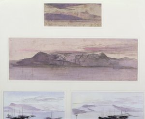 S. Salvador, Corfù, 1862 da Edward Lear